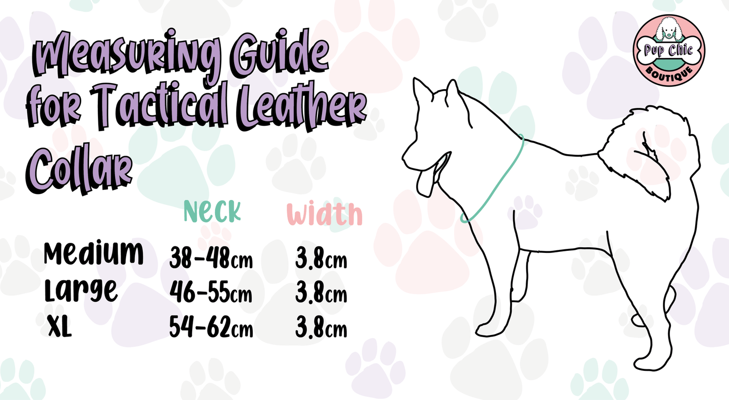 Inquisitive Fox adjustable dog collars in rust‑orange fox print, available in standard and tactical styles