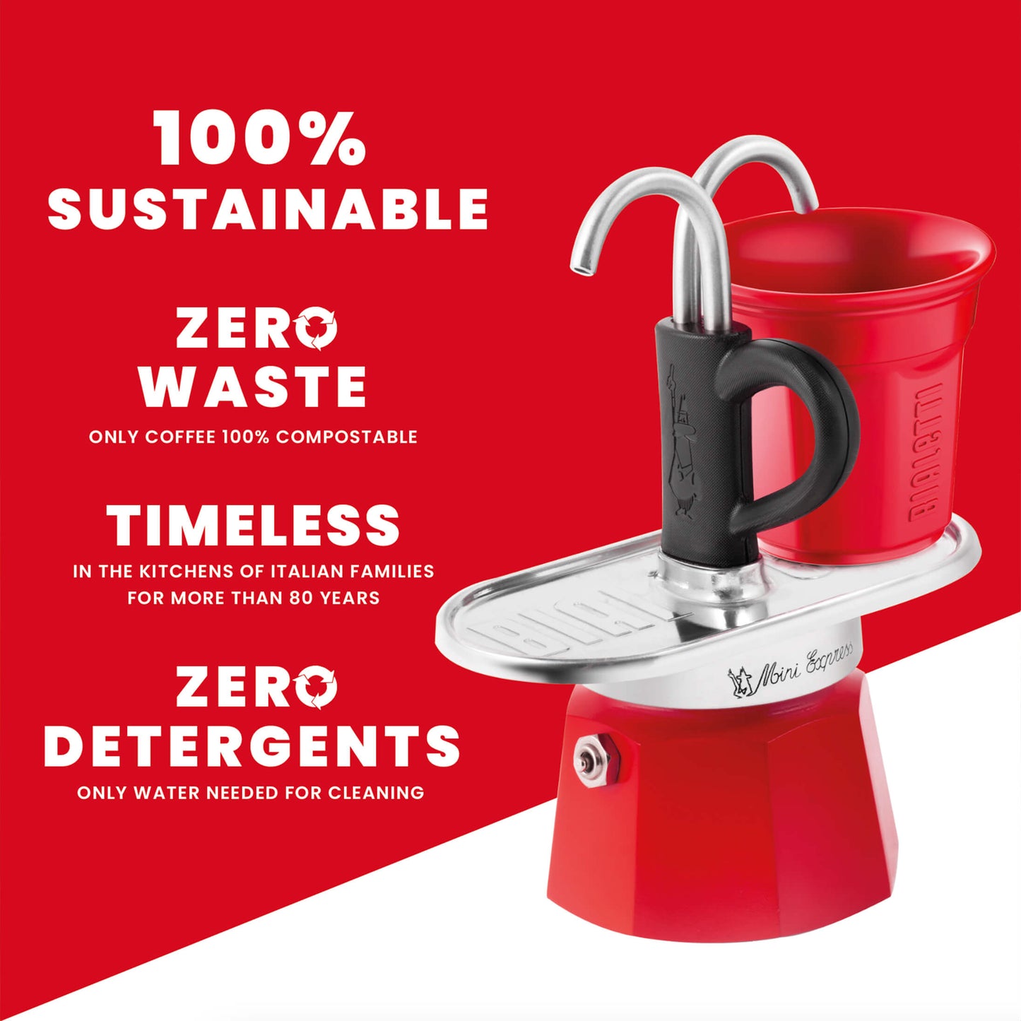 Bialetti luxury coffee maker delivering rich, aromatic espresso with elegant Italian craftsmanship for refined coffee lovers