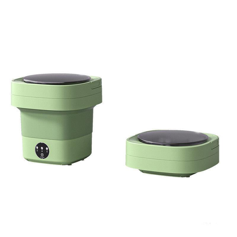 Mini Portable Folding Washing Machine – Compact Travel Laundry with Blue Light Sterilisation.