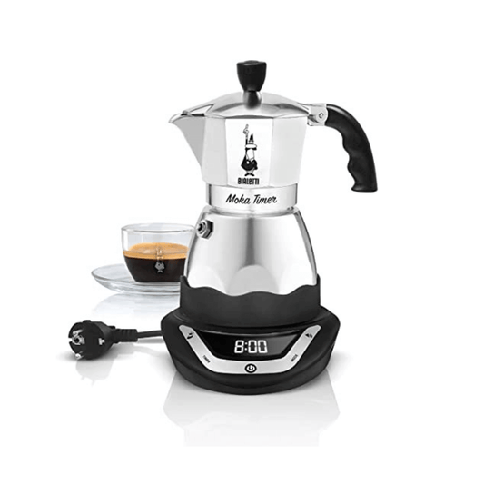 Bialetti Moka Timer Electric Coffee Maker (UK Plug)