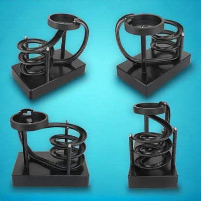 Perpetual Motion Machine Toy – Kinetic Desktop Sculpture with Real Periodic Elements.