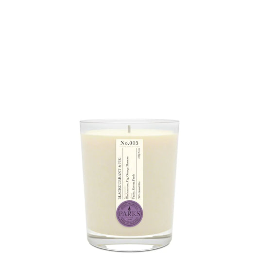 BLACKCURRANT & FIG 1 WICK SCENTED CANDLE 180G.