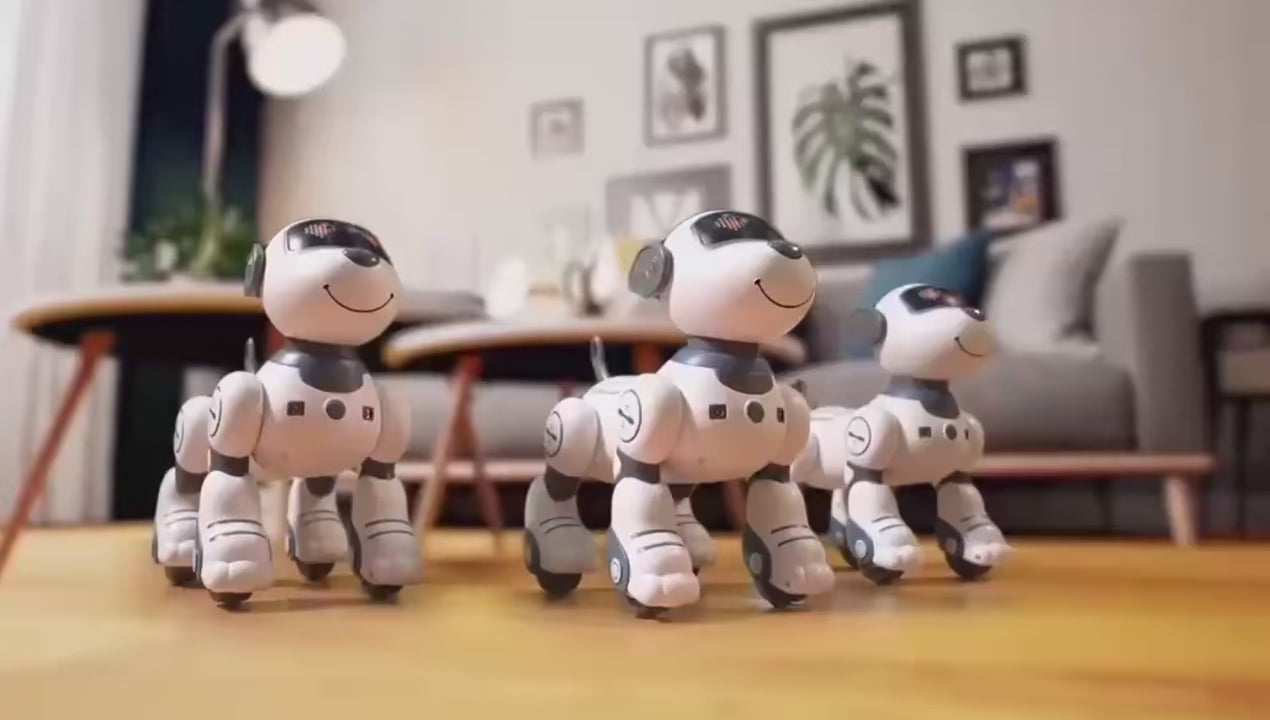 Meet Your Child’s First Smart Pup – The Robot Dog That Sings, Dances & Learns Tricks.