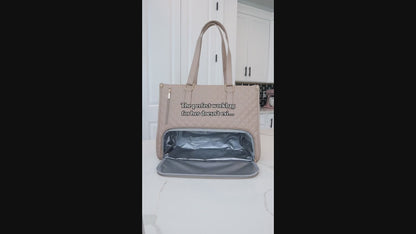 Convertible Lunch Tote Bag – Insulated, Waterproof & Spacious Work, Travel & Play