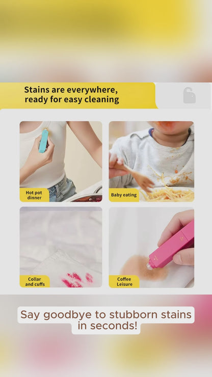 3-Second Stain Remover Pen: Effortless Instant Stain Removal with Active Enzymes!