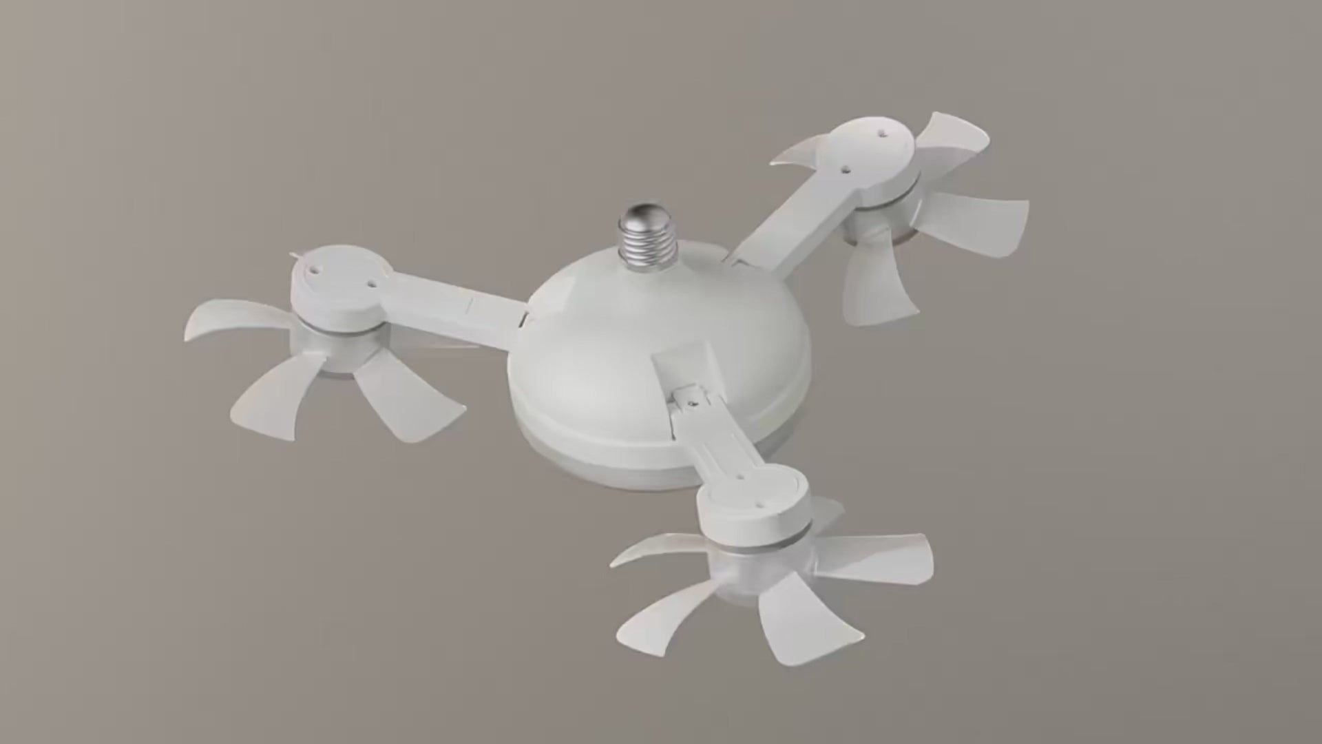 Drone Fan Light E27 Universal Dimming Fan with Remote Control for Home Living Room Bedroom Silent Ceiling Fan Light 50/60W.