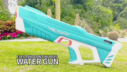 Ultimate Rechargeable Electric Water Gun - 200 Shots, 8-10m Range, Quick Refill & Waterproof Design!