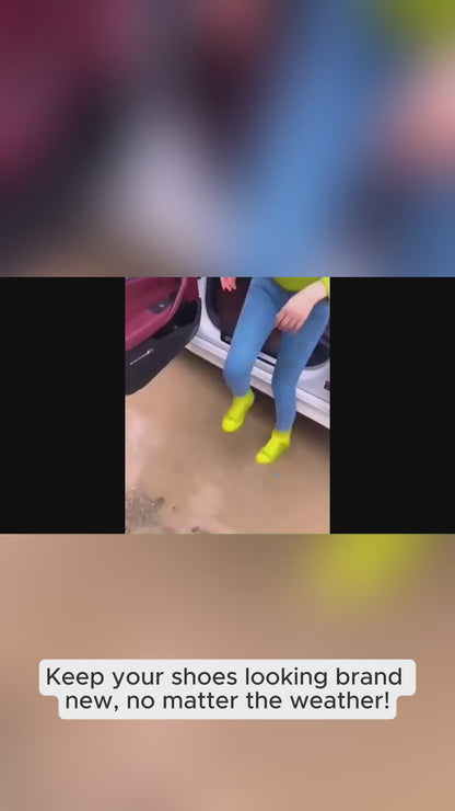 Waterproof Silicone Shoe Covers - Anti-Slip, Lightweight & Reusable
