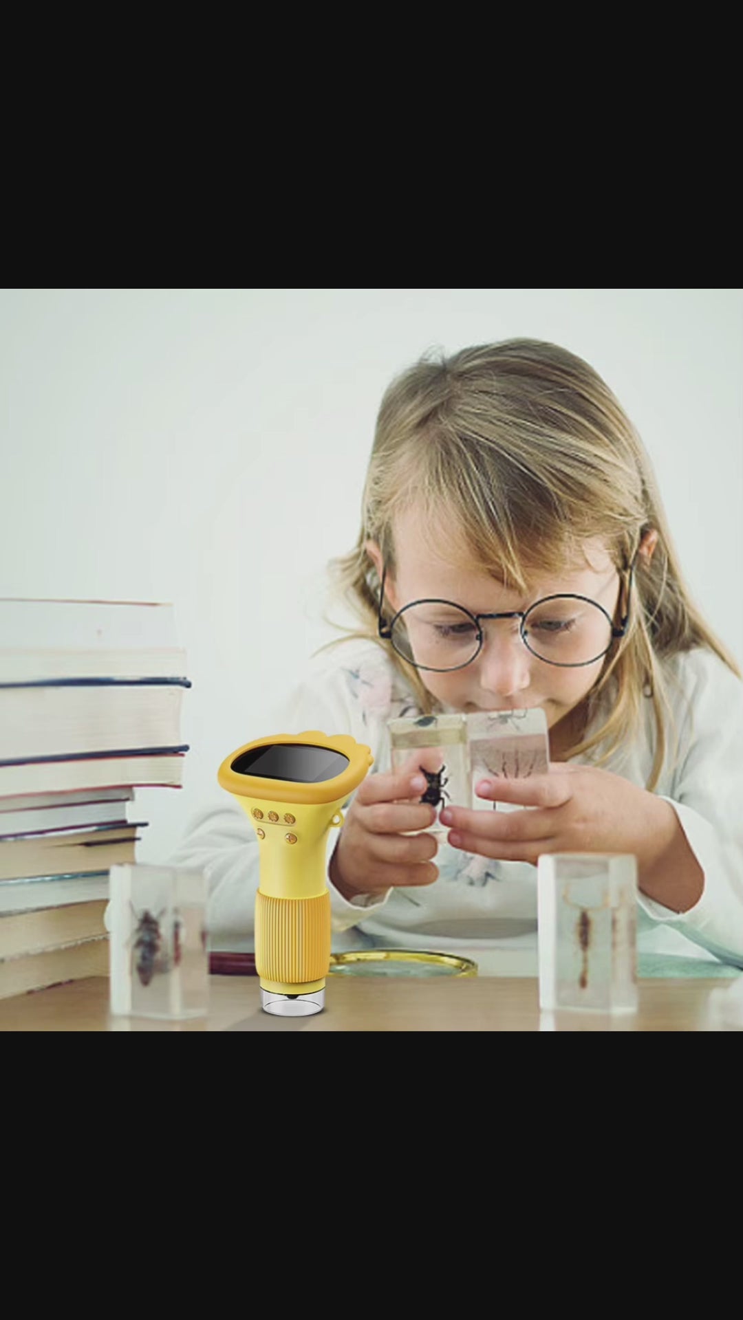 Unlock the Microscopic World – Compact Digital Microscope for Curious Minds.