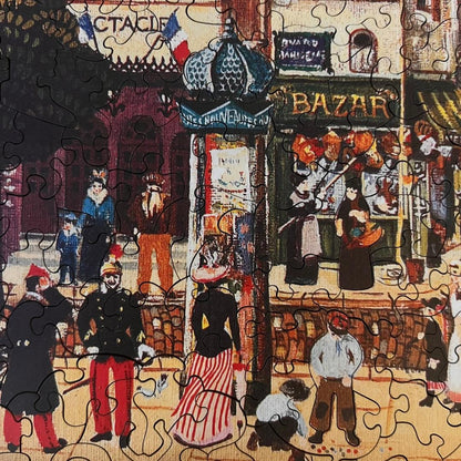 Sacré-Cœur – Artisan™ Wooden Jigsaw Puzzle, 466 Pieces (7mm Edition).