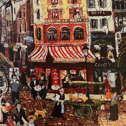 Sacré-Cœur – Artisan™ Wooden Jigsaw Puzzle, 466 Pieces (7mm Edition).