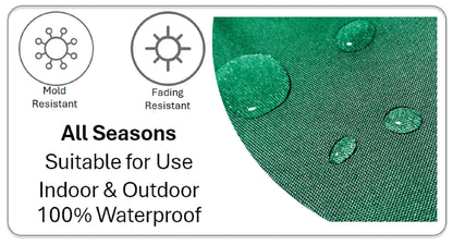 Summer Fruit Design Waterproof Outdoor Cushions for Patio Garden Bench Sofa Bed Durable Polyester Filled Comfort by OLIVIA ROCCO