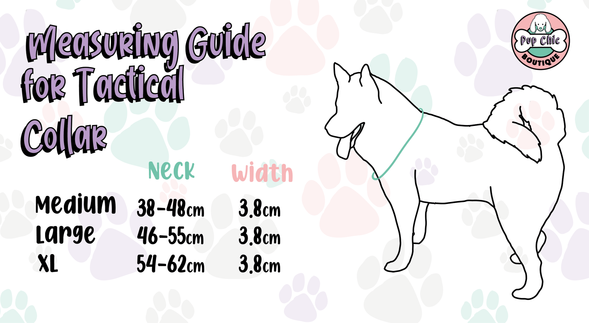 Daydreams & Unicorns dog collars, purple base with rainbow & unicorn print, adjustable standard & tactical styles